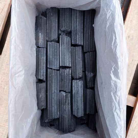 インドネシア産 椿備長炭 六角 (10kg✖️6箱)