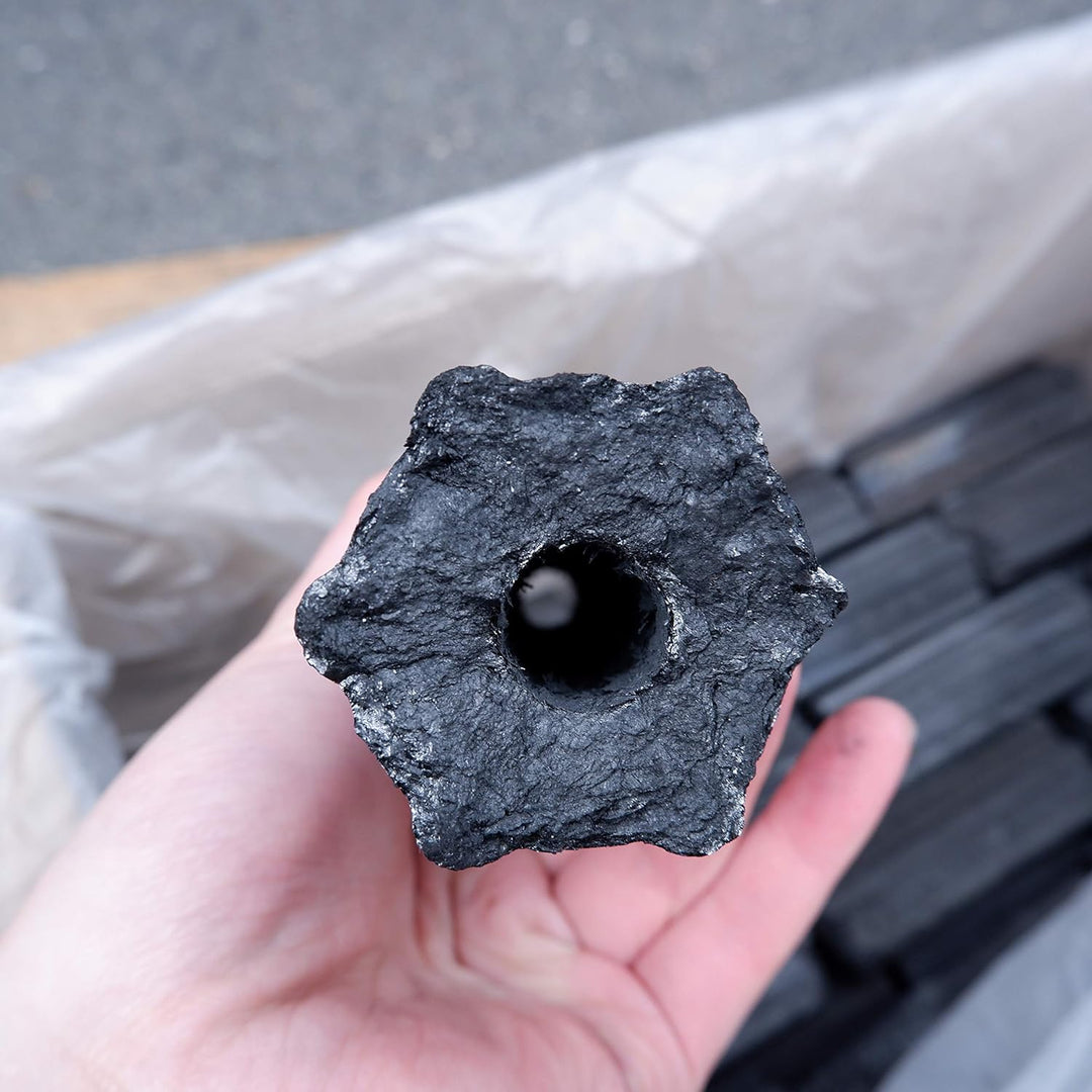 インドネシア産 椿備長炭 六角 (10kg✖️6箱)