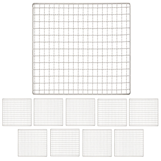 使い捨て 焼き網 350×350mm （１００枚）